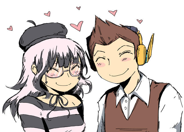 Commission for @Titaniumduck1 and @snackincupcake
